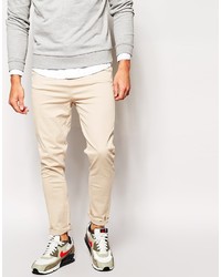 Pantalon chino beige