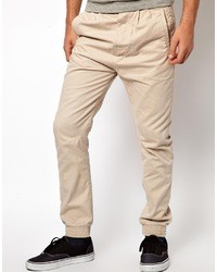 Pantalon chino beige