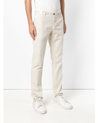 Pantalon chino beige Incotex