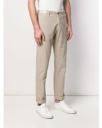 Pantalon chino beige Incotex