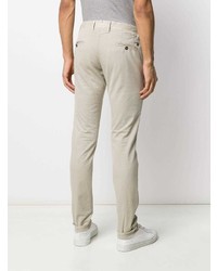 Pantalon chino beige Incotex