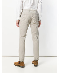 Pantalon chino beige Incotex