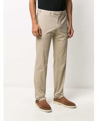 Pantalon chino beige Dell'oglio