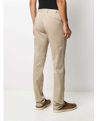 Pantalon chino beige Dell'oglio