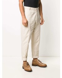 Pantalon chino beige Brunello Cucinelli