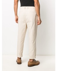 Pantalon chino beige Brunello Cucinelli