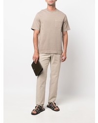 Pantalon chino beige Incotex