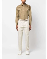 Pantalon chino beige FURSAC