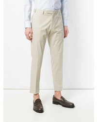 Pantalon chino beige Dell'oglio