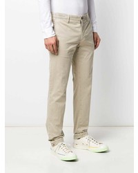 Pantalon chino beige Incotex