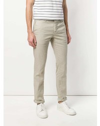 Pantalon chino beige Incotex