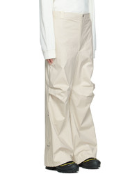 Pantalon chino blanc Moncler Genius
