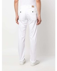 Pantalon chino blanc Moorer