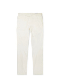 Pantalon chino blanc Boglioli