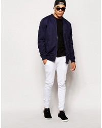 Pantalon chino blanc Asos