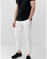 Pantalon chino blanc Burton Menswear