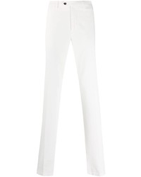 Pantalon chino blanc Canali