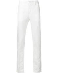 Pantalon chino blanc Cerruti