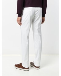 Pantalon chino blanc Incotex