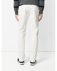 Pantalon chino blanc Incotex