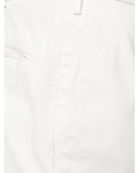 Pantalon chino blanc Incotex