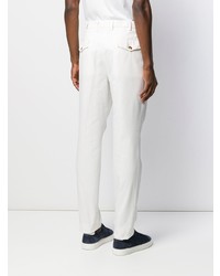 Pantalon chino blanc Brunello Cucinelli