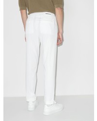 Pantalon chino blanc Kiton