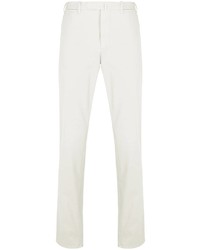 Pantalon chino blanc Dell'oglio