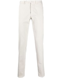 Pantalon chino blanc Dell'oglio