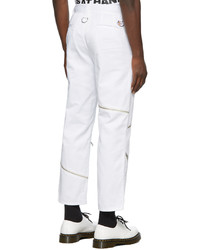 Pantalon chino blanc Kidill