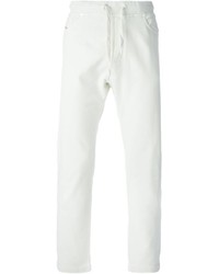 Pantalon chino blanc Diesel