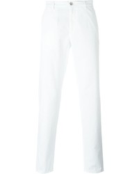 Pantalon chino blanc Dolce & Gabbana