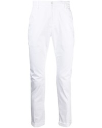 Pantalon chino blanc Dondup