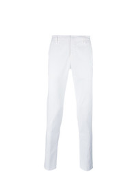 Pantalon chino blanc Dondup