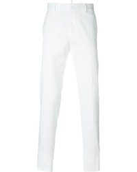 Pantalon chino blanc DSQUARED2