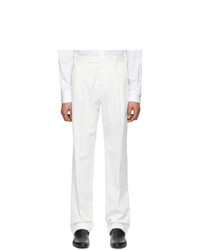 Pantalon chino blanc Ermenegildo Zegna
