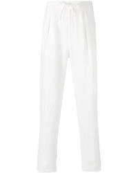 Pantalon chino blanc Ermenegildo Zegna