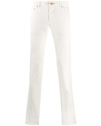 Pantalon chino blanc Hand Picked