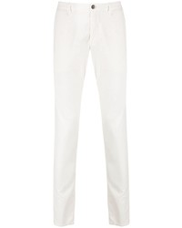 Pantalon chino blanc Incotex