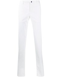 Pantalon chino blanc Incotex