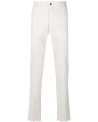 Pantalon chino blanc Incotex