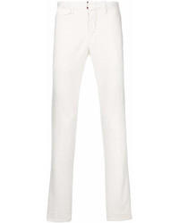 Pantalon chino blanc Incotex