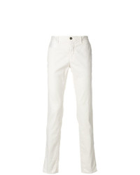 Pantalon chino blanc Incotex