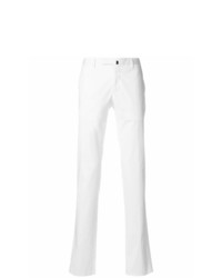 Pantalon chino blanc Incotex