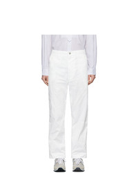 Pantalon chino blanc Junya Watanabe