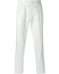 Pantalon chino blanc Mauro Grifoni