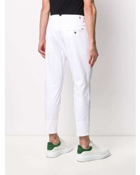 Pantalon chino blanc DSQUARED2