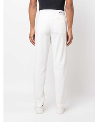 Pantalon chino blanc Kiton