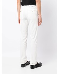 Pantalon chino blanc Kiton