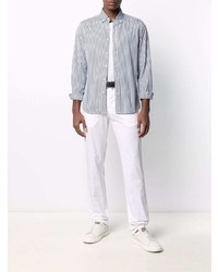 Pantalon chino blanc Kiton